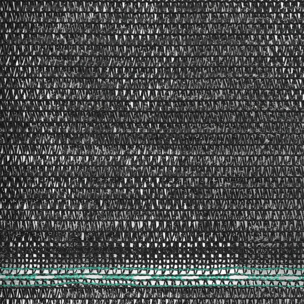 Rede de ténis PEAD 1,2x25 m preto