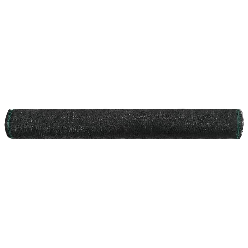 Rede de ténis PEAD 1,4x25 m preto