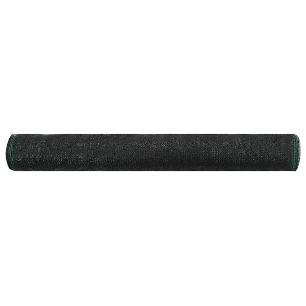 Rede de ténis PEAD 1,4x25 m preto