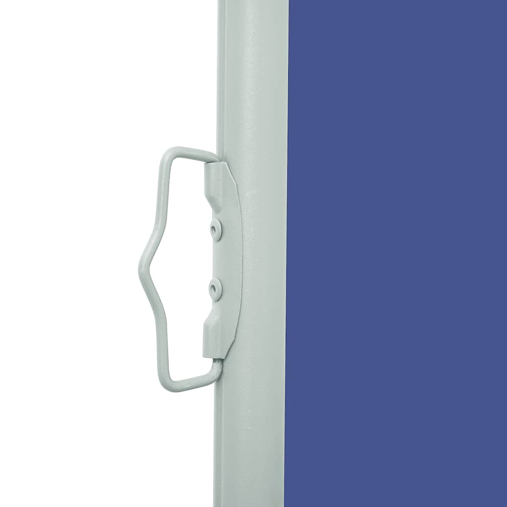 Toldo lateral retrátil 160 x 500 cm azul