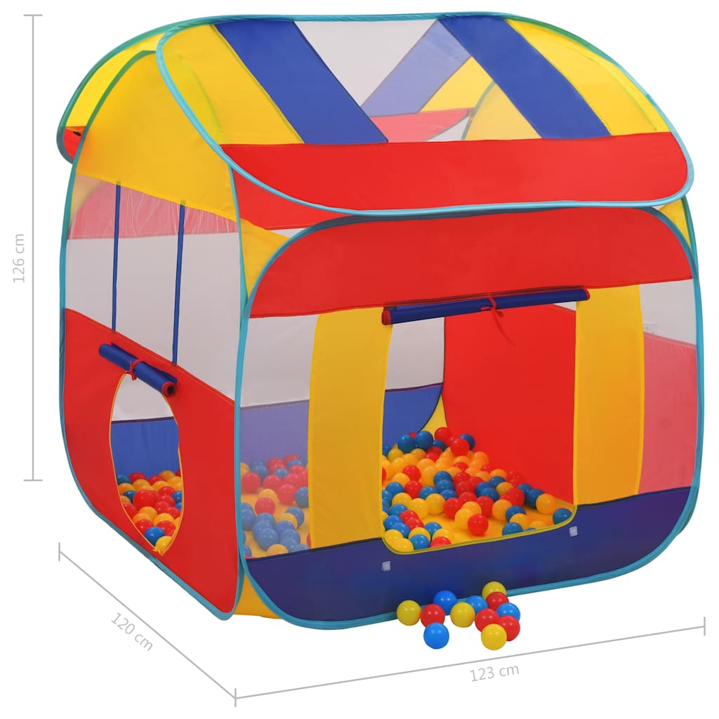 Tenda de brincar com 300 bolas XXL