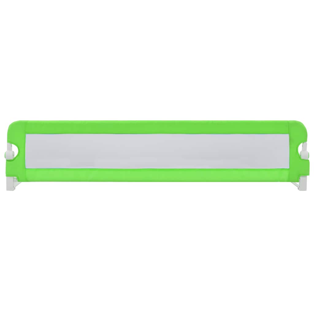 Barra de segurança p/ cama infantil 180x42cm poliéster verde