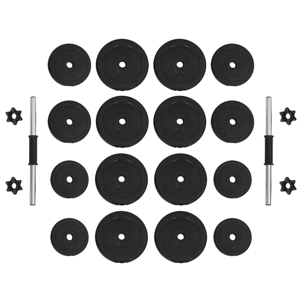 Halteres 2x15 kg