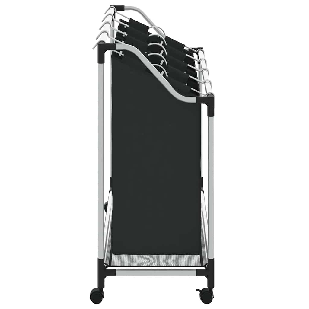 4 x cesto saco para roupa preto