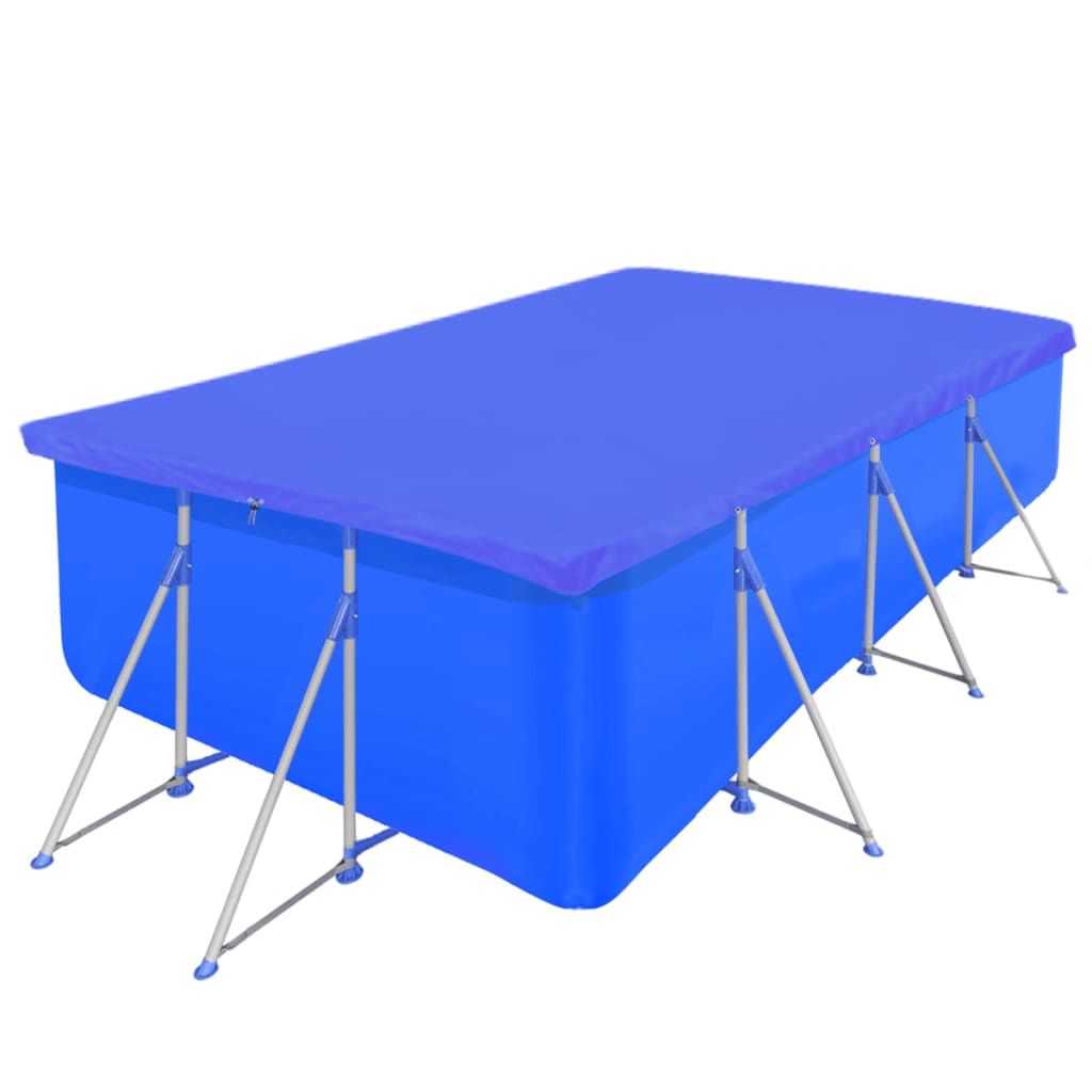 Cobertura de piscina retangular PE 90 g/sqm 540 x 270 cm