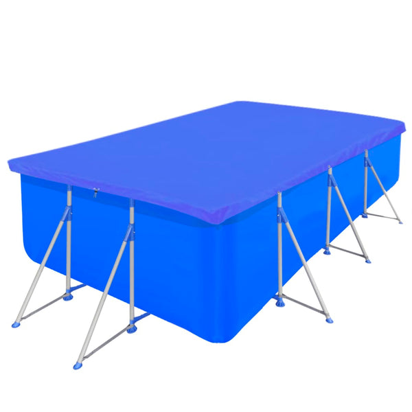 Cobertura de piscina retangular PE 90 g/sqm 540 x 270 cm
