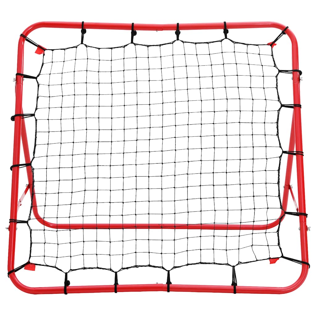 Rede de ressalto para futebol ajustável 100 x 100 cm