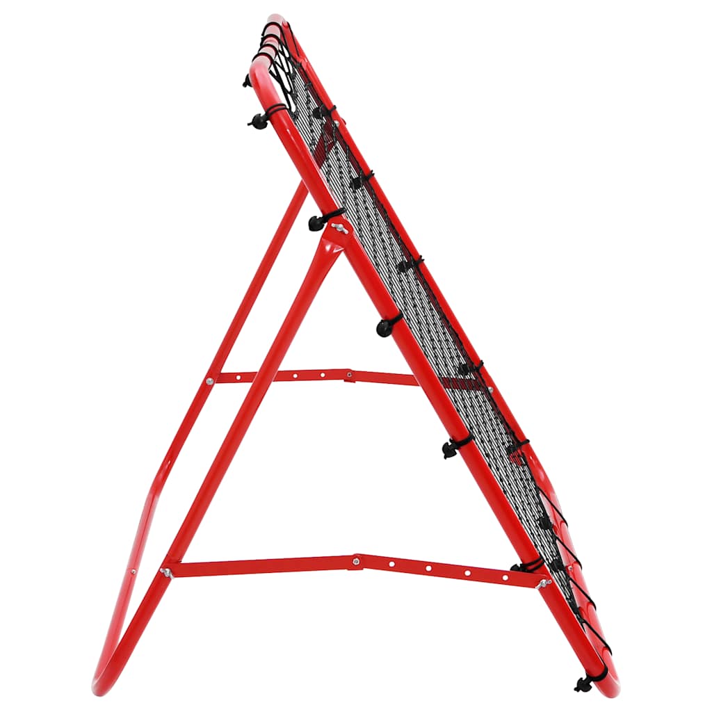 Rede de ressalto para futebol ajustável 100 x 100 cm