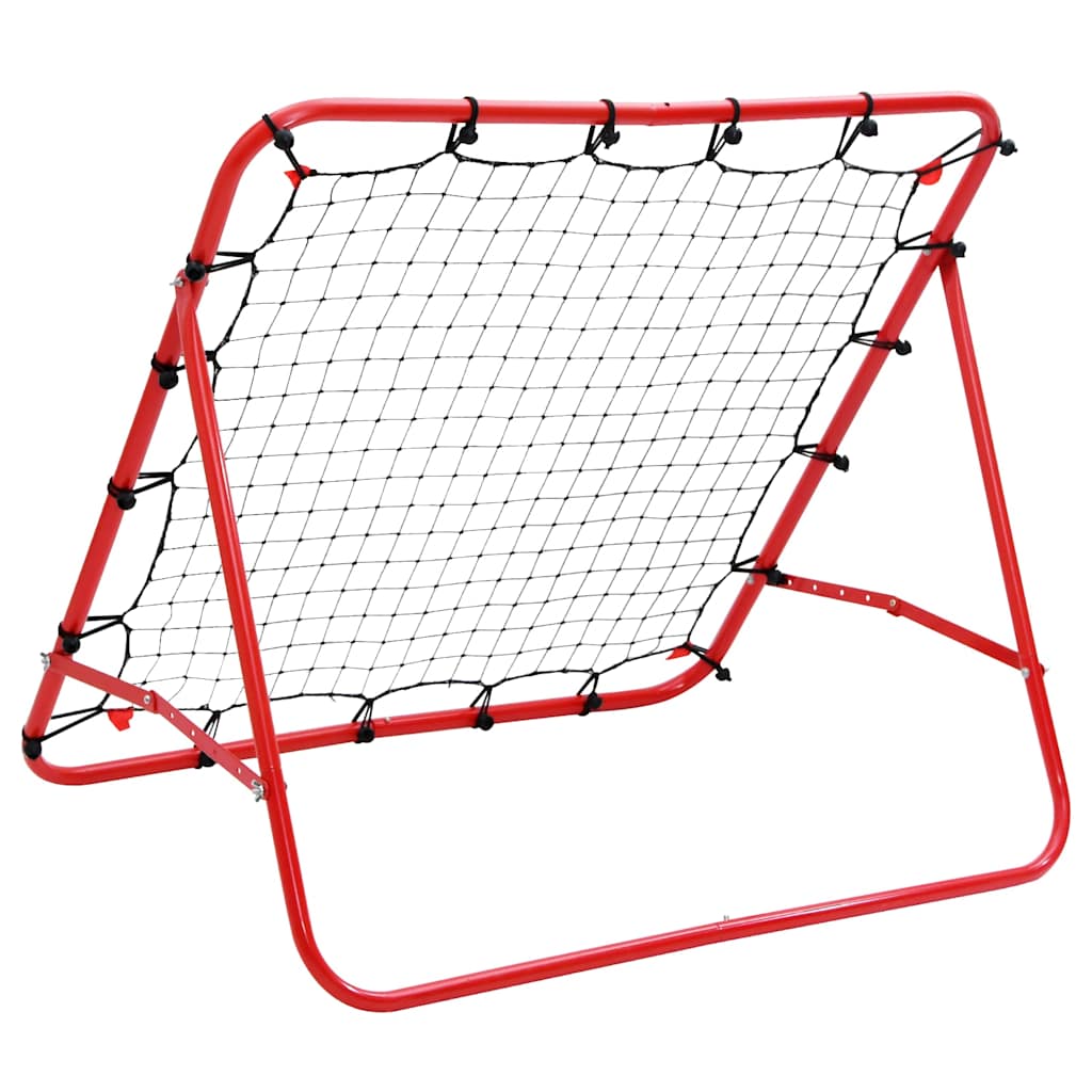 Rede de ressalto para futebol ajustável 100 x 100 cm