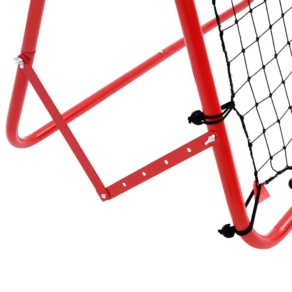 Rede de ressalto para futebol ajustável 100 x 100 cm