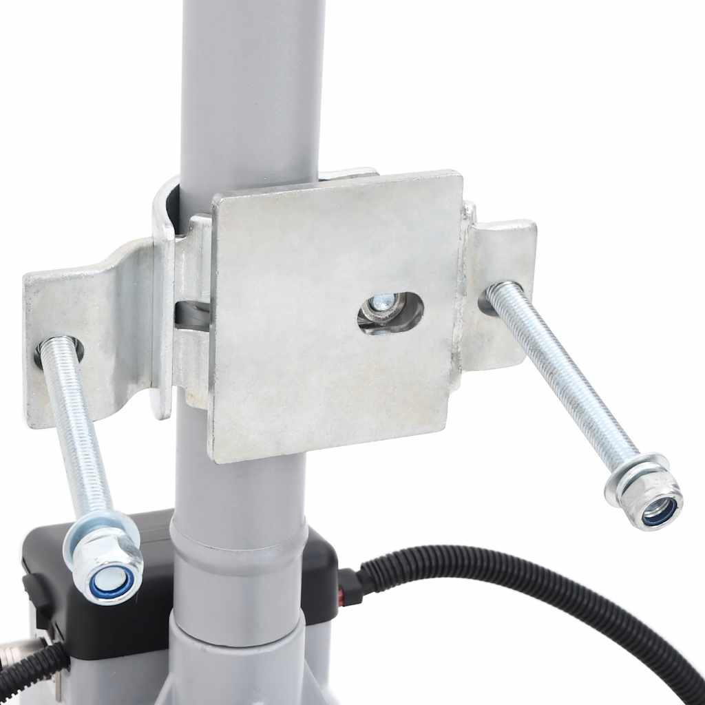 Roda jockey motorizada para atrelado alumínio 12 V 350 W