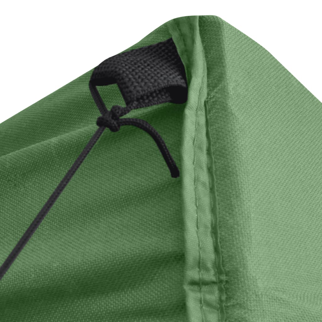 Tenda dobrável 3 x 3 m verde com 4 paredes