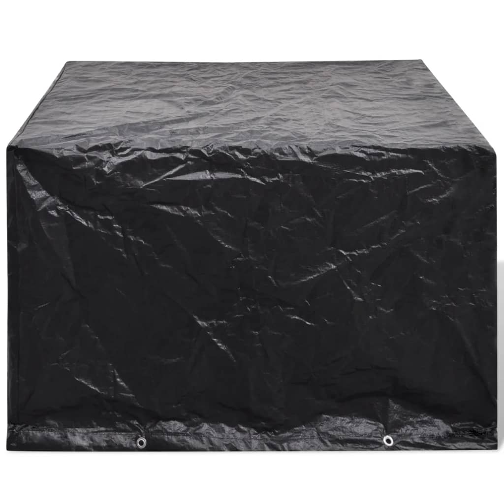 Capa para mobiliário de jardim com 8 ilhós 135x135x90 cm