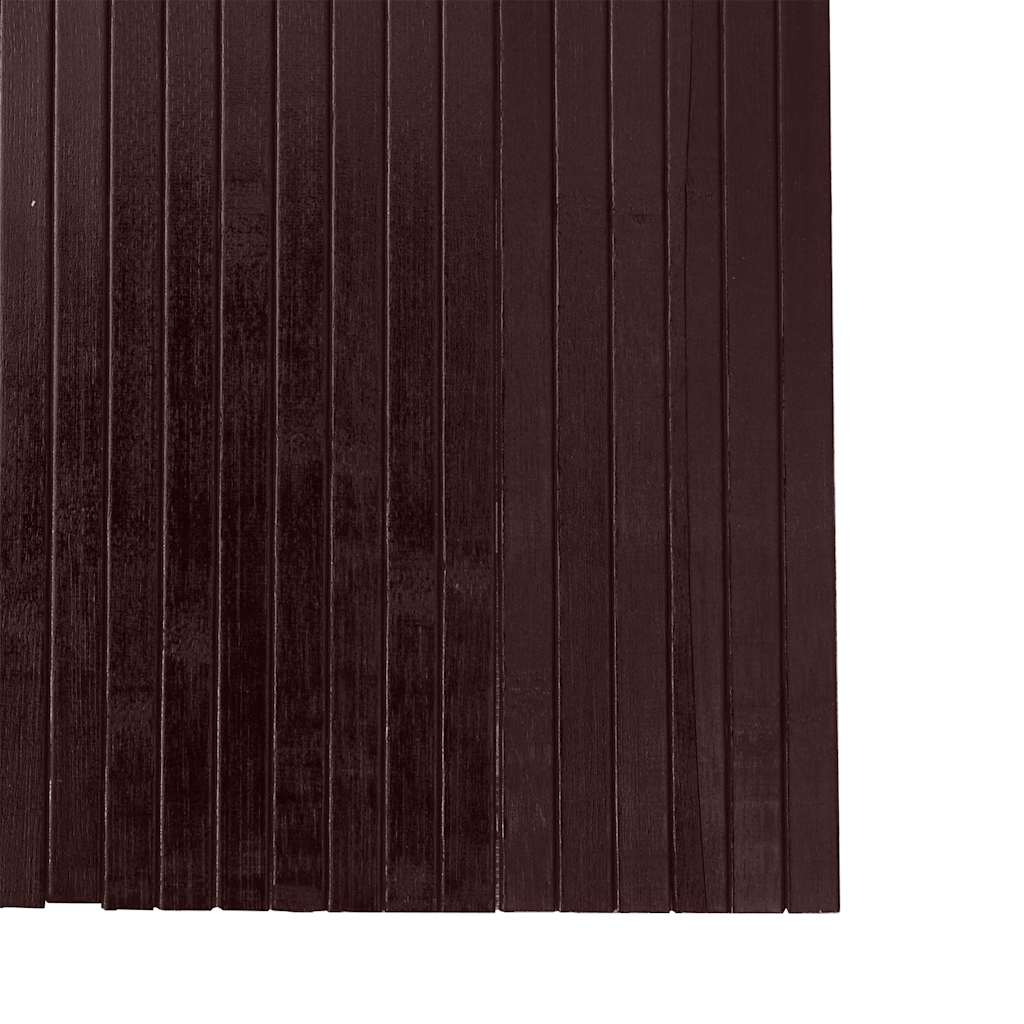 Biombo/divisória de sala 250x165 cm bambu castanho escuro