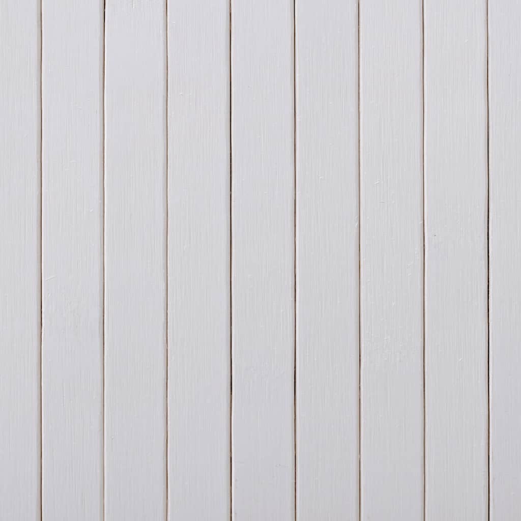 Biombo/divisória de sala 250x165 cm bambu branco