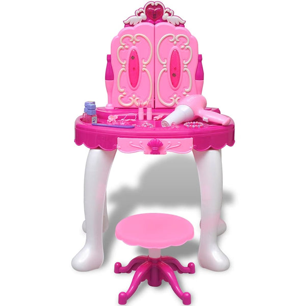 Toucador brinquedo com 3 espelhos e luz/som