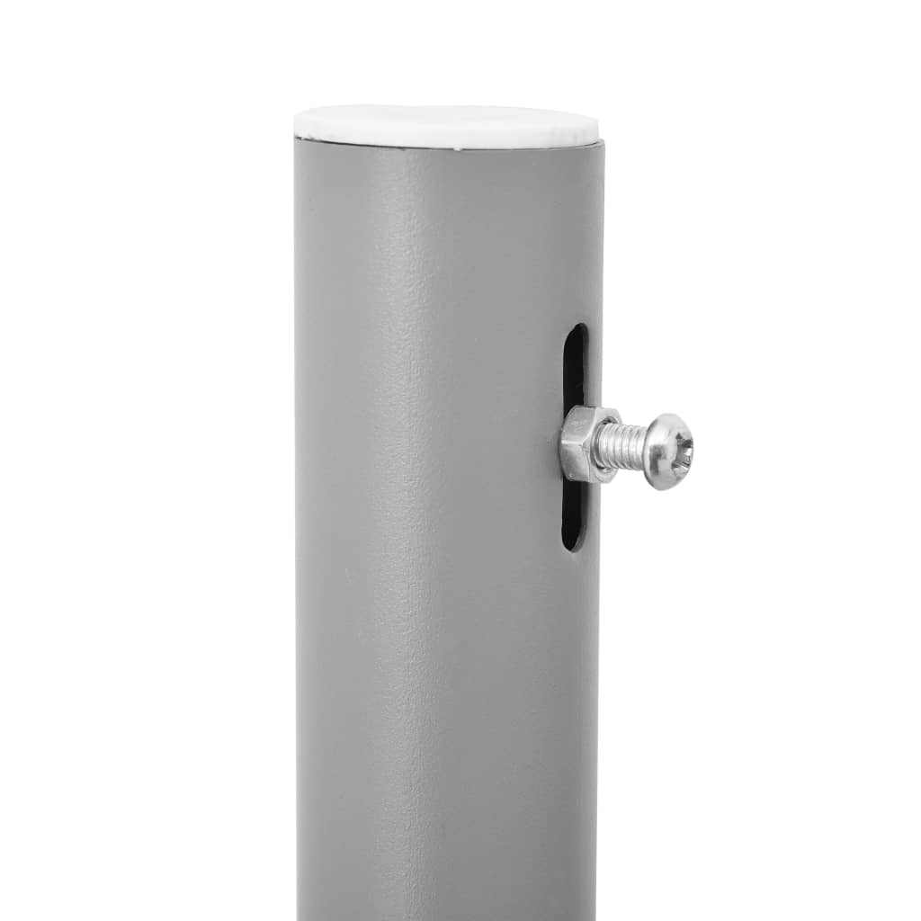 Toldo lateral retrátil, 160 x 600 cm, creme