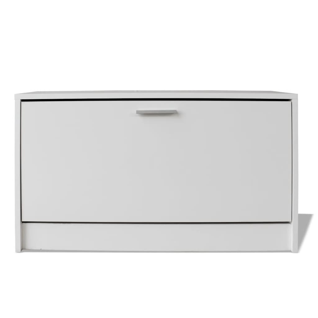 Banco sapateira 80x24x45 cm branco