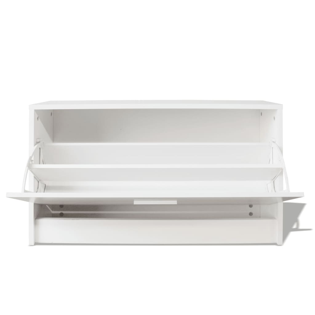 Banco sapateira 80x24x45 cm branco