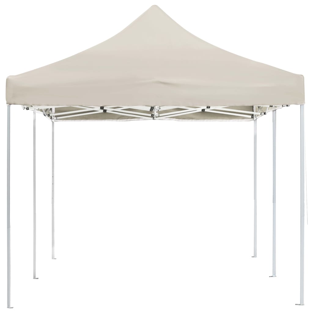 Tenda dobrável profissional para festas alumínio 6x3m creme