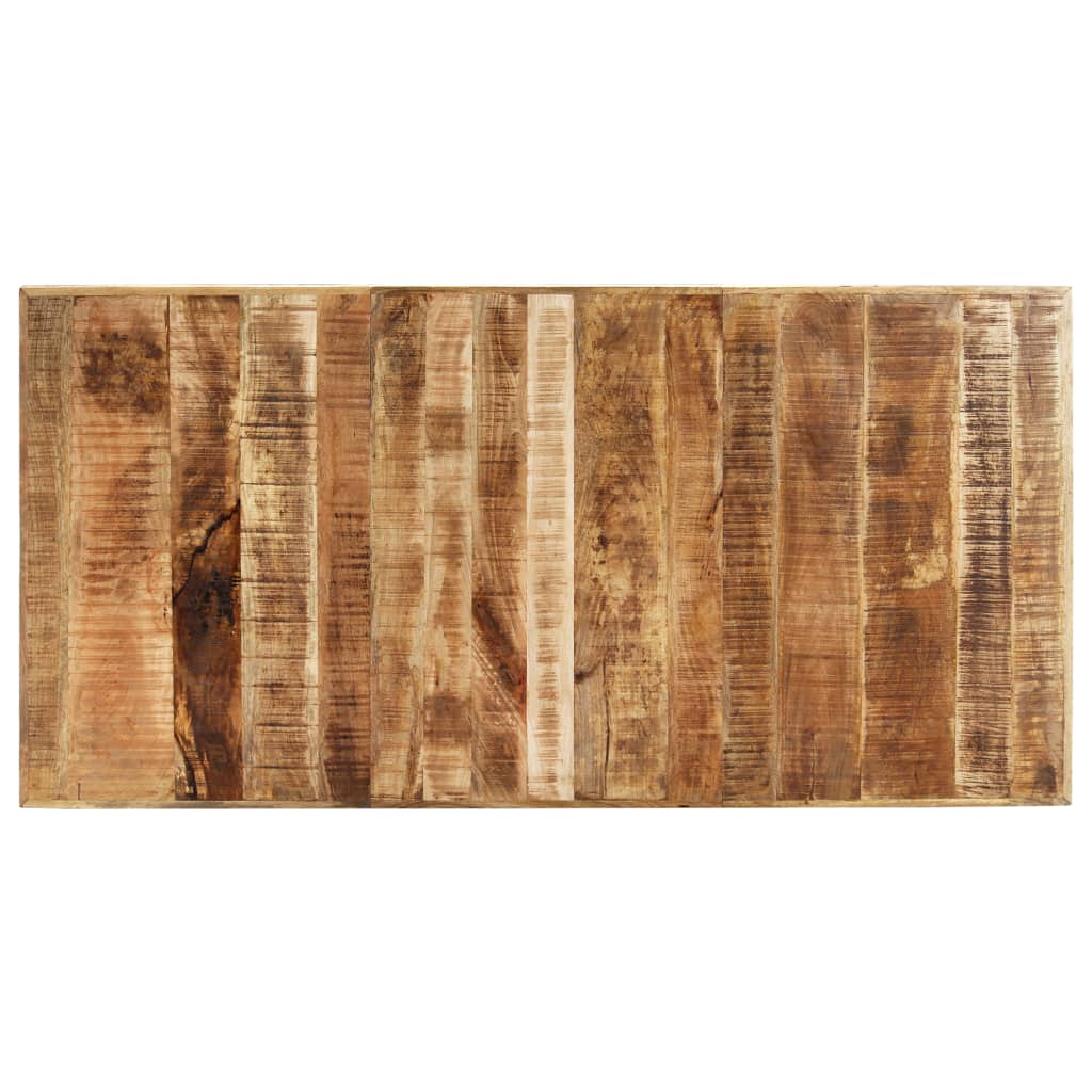Mesa de jantar 200x100x75 cm madeira de mangueira maciça