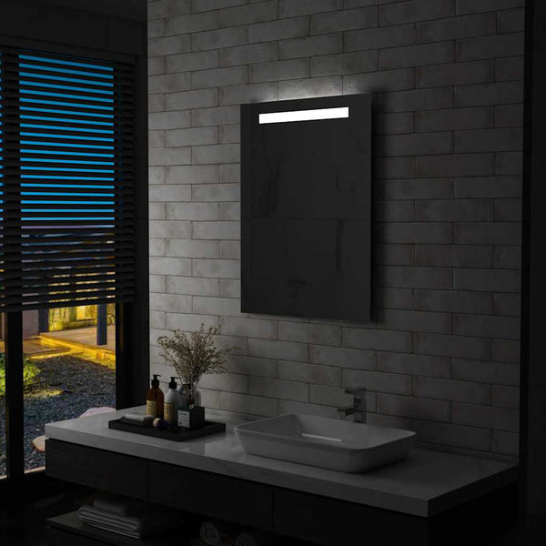 Espelho de parede LED para casa de banho 60x80 cm
