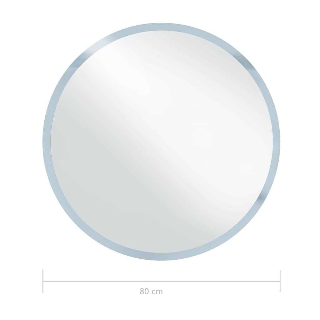 Espelho LED para casa de banho 80 cm