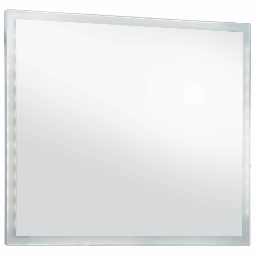 Espelho de parede LED para casa de banho 60x50 cm