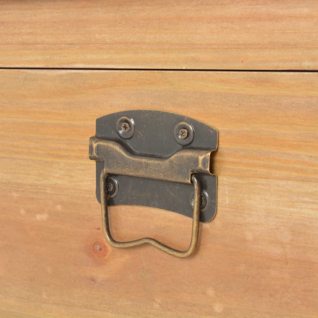 Baú de arrumação com almofadão 80x40x40 cm MDF