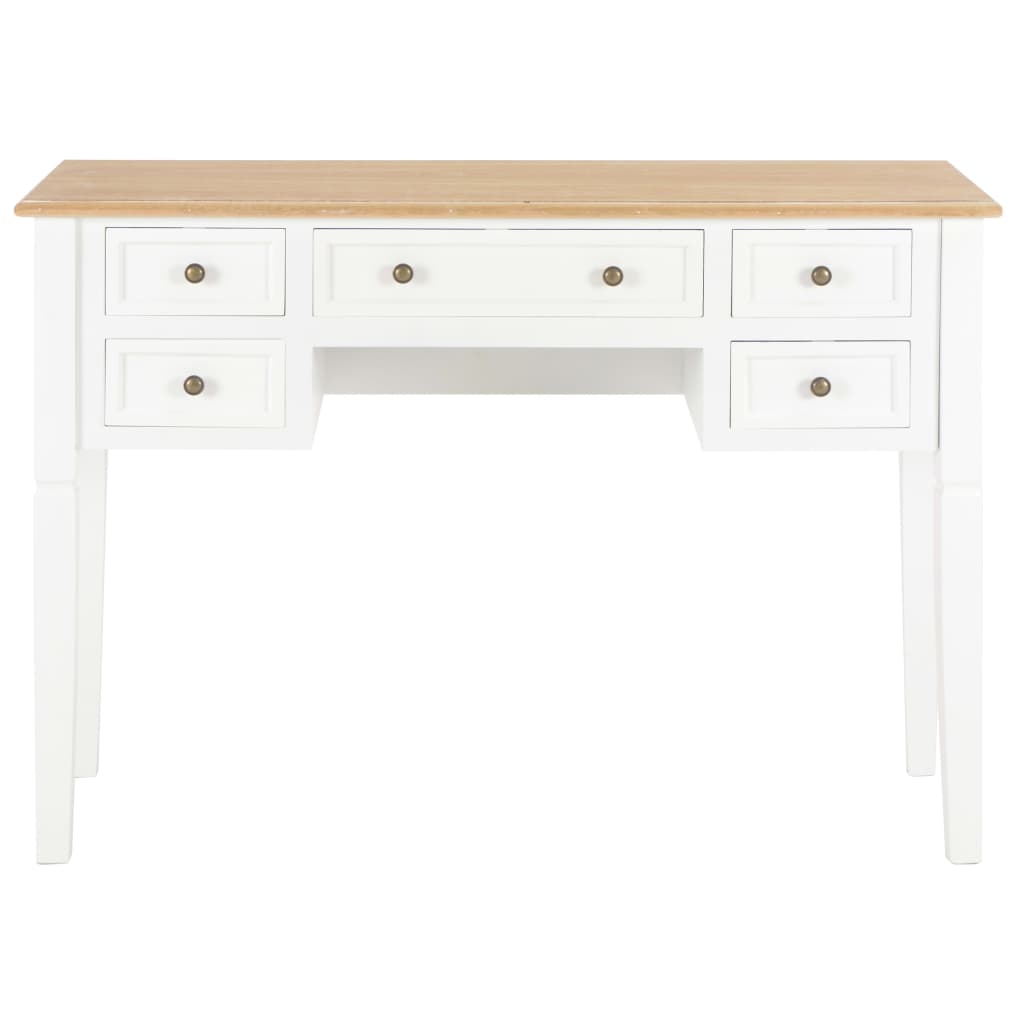 Secretária 109,5x45x77,5 cm madeira branco