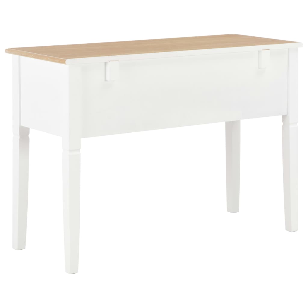 Secretária 109,5x45x77,5 cm madeira branco