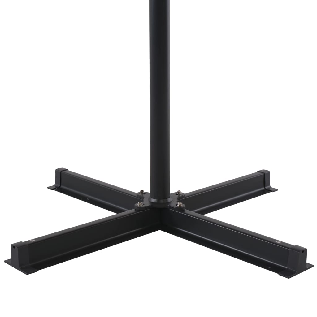 Guarda-sol de jardim com base portátil antracite