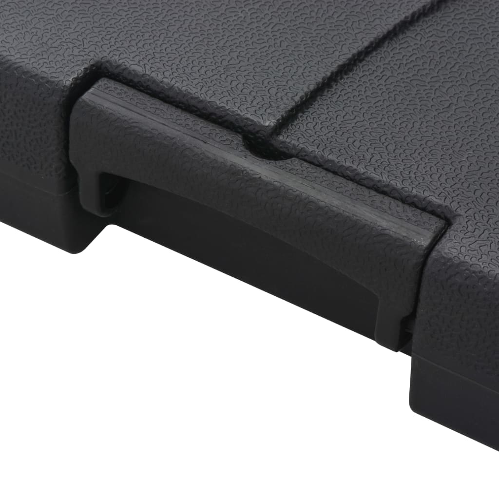 Guarda-sol de jardim com base portátil antracite