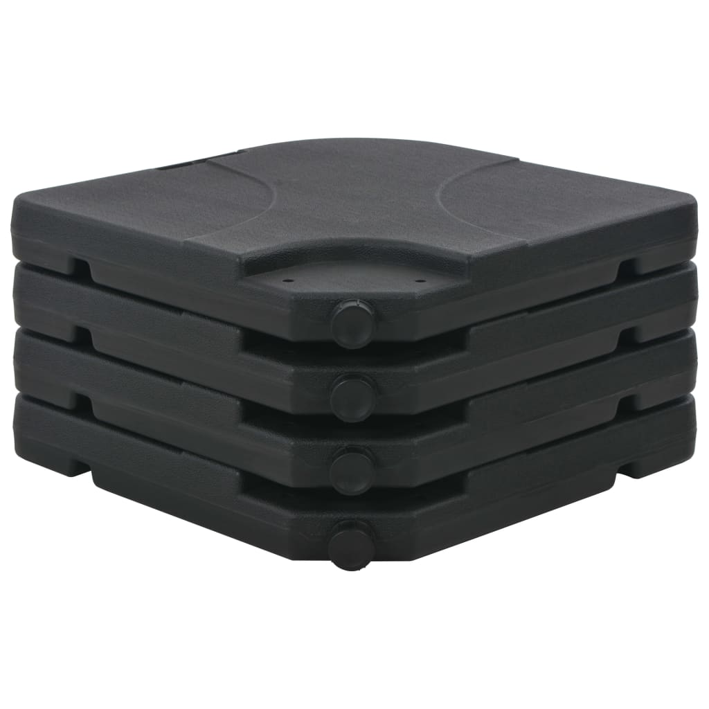 Guarda-sol de jardim com base portátil verde