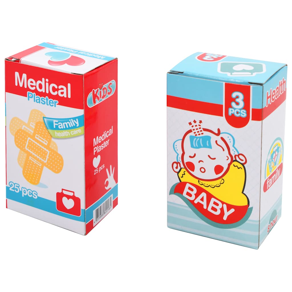 15 pcs conjunto posto médico de brincar 38x30x67,5 cm