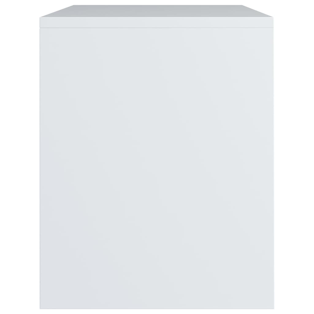 Mesas de cabeceira 2 pcs 40x30x40cm derivados de madeira branco