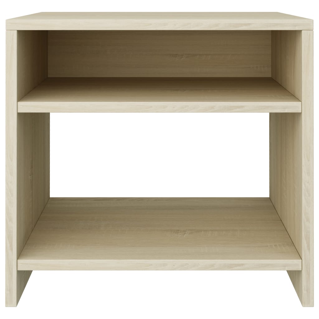 Mesa de cabeceira 40x30x40 cm derivados madeira carvalho sonoma