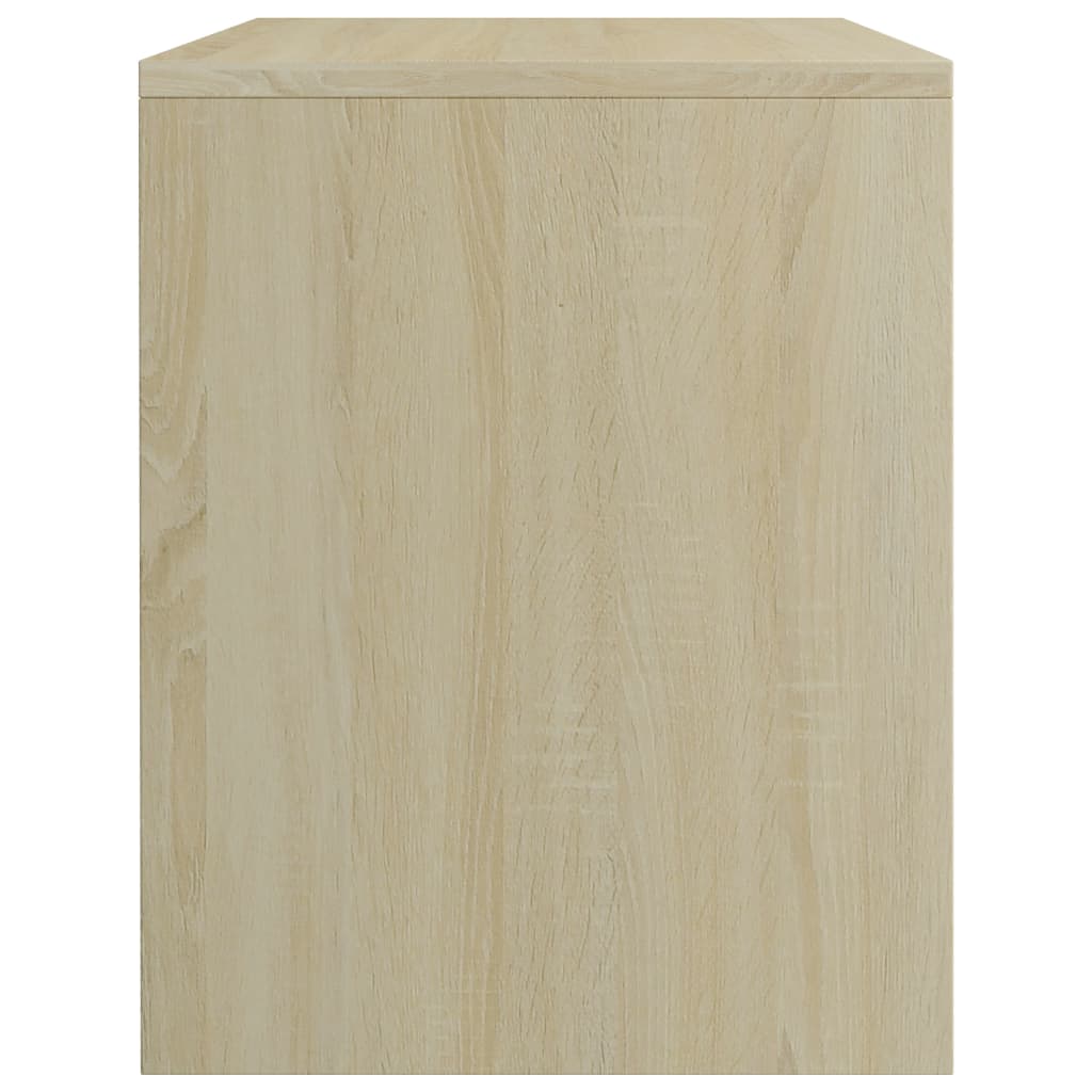 Mesa de cabeceira 40x30x40 cm derivados madeira carvalho sonoma
