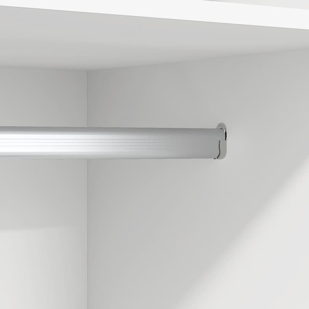 Roupeiro 50x50x200 cm contraplacado branco