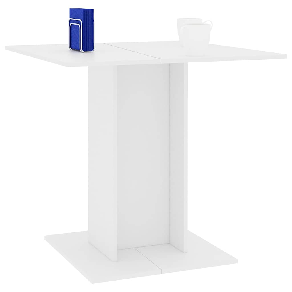 Mesa de jantar derivados de madeira branco