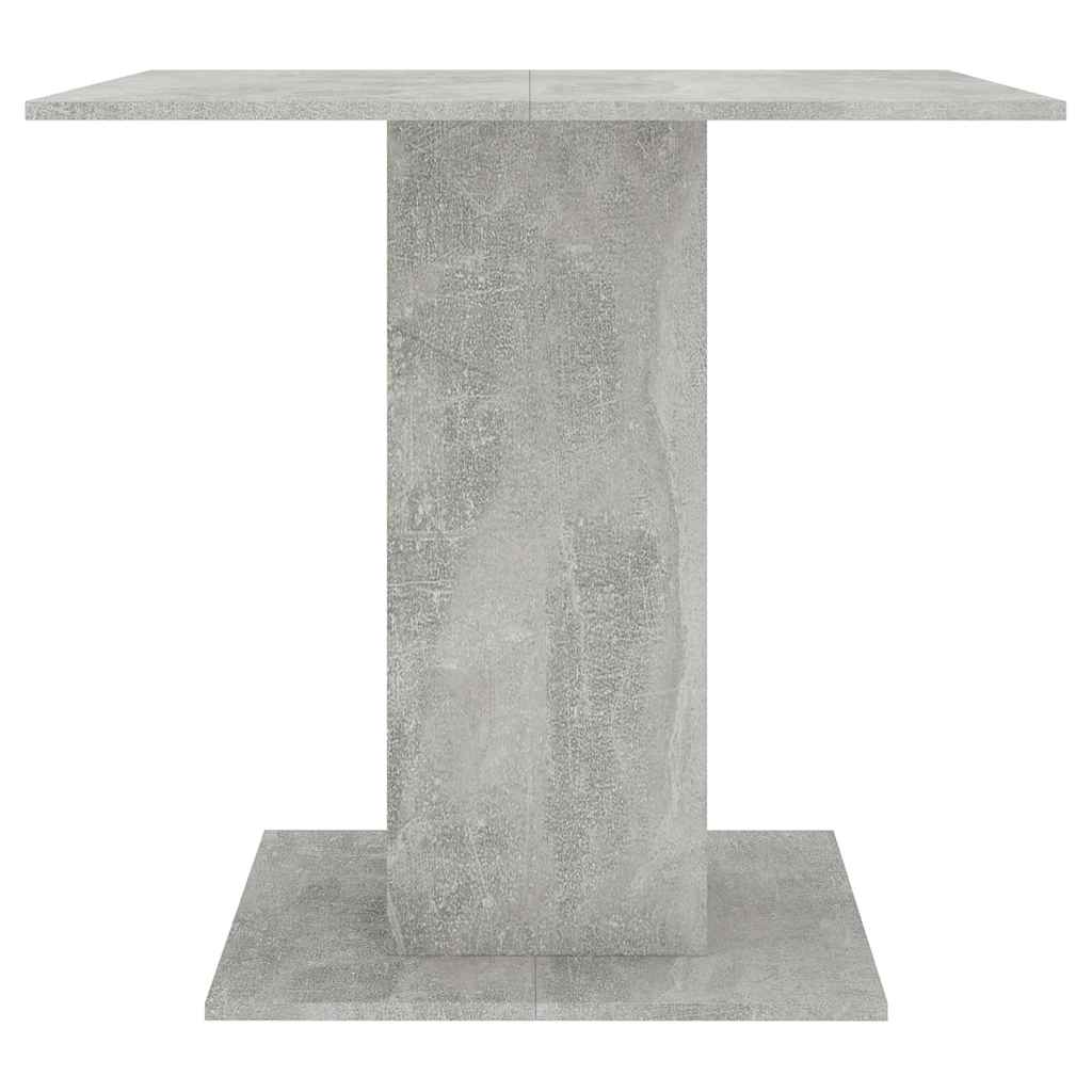 Mesa de jantar derivados de madeira cinzento cimento