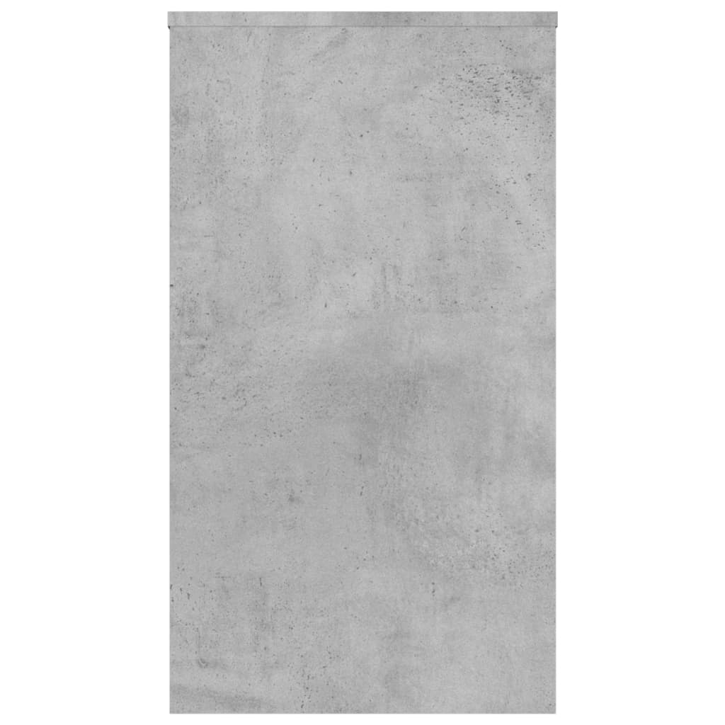 Secretária 90x40x72 cm derivados de madeira cinza cimento