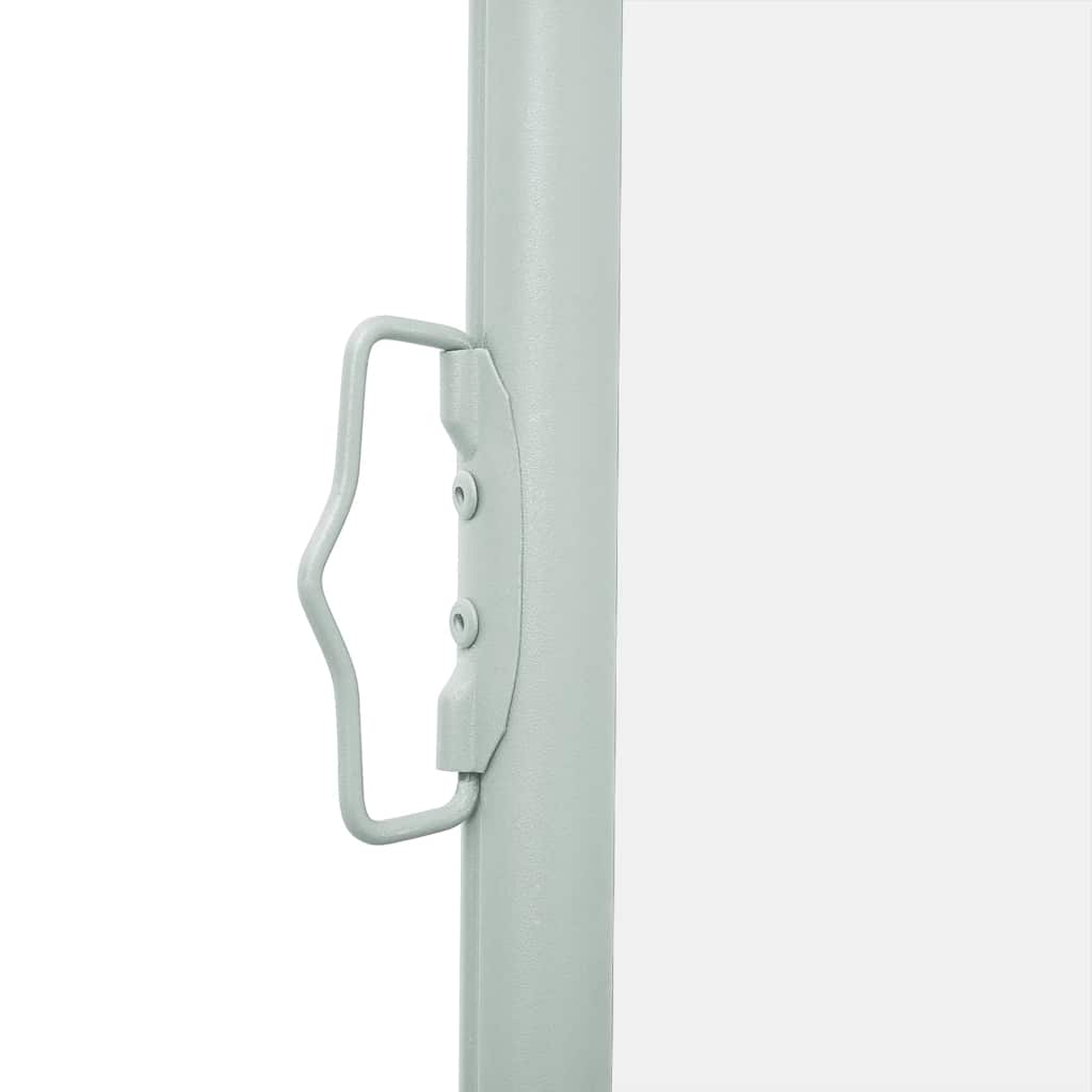 Toldo lateral retrátil para pátio 100x300 cm creme