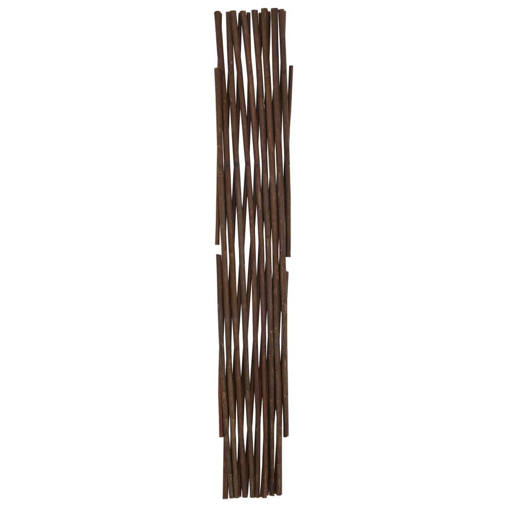 Cercas em treliça salgueiro 5 pcs 180x60 cm