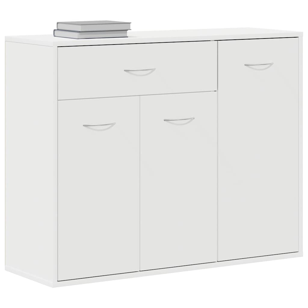 Aparador 88x30x70 cm contraplacado branco