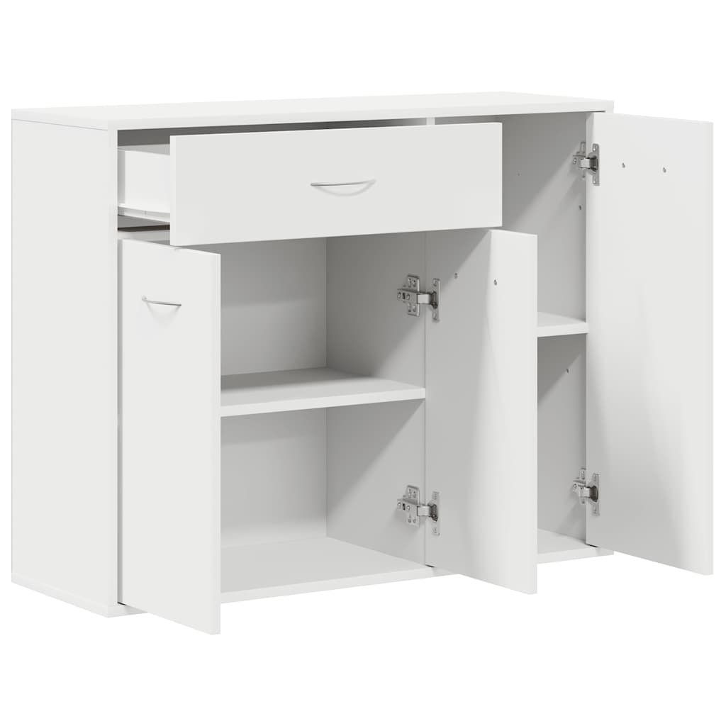 Aparador 88x30x70 cm contraplacado branco