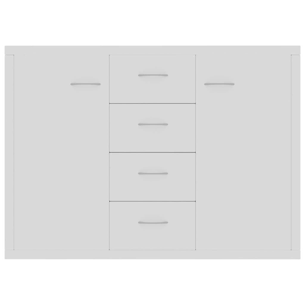 Aparador 88x30x65 cm contraplacado branco