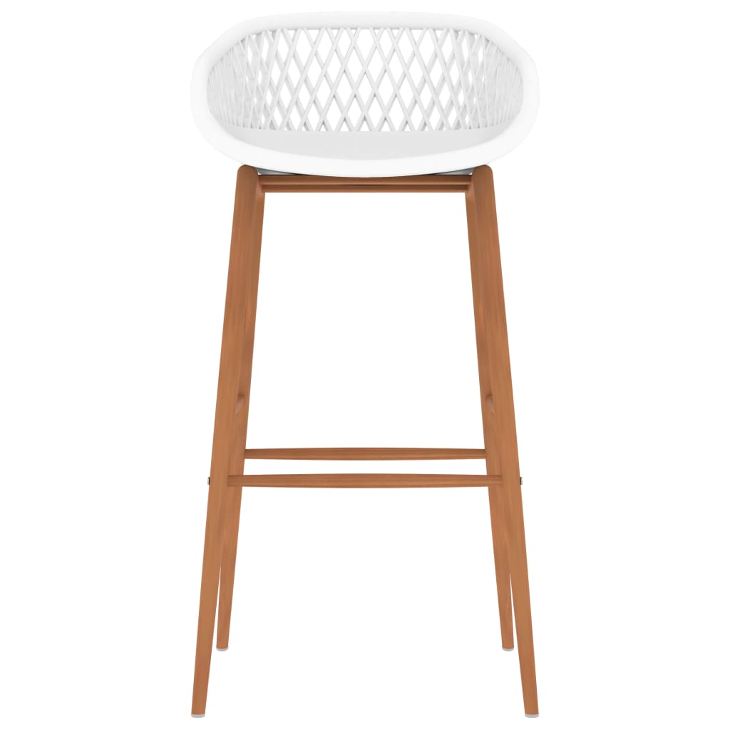 Bancos de bar 4 pcs branco