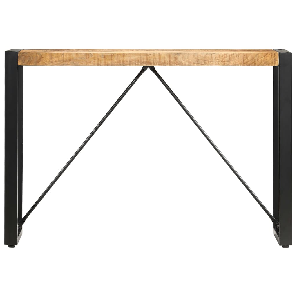 Mesa consola 110x35x76 cm madeira de mangueira maciça