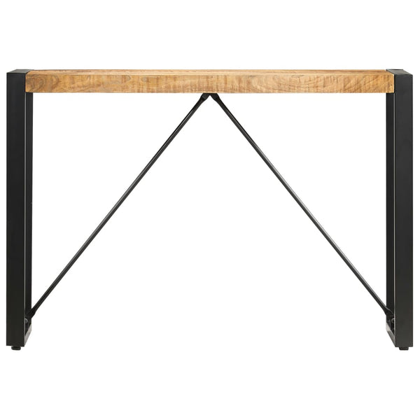 Mesa consola 110x35x76 cm madeira de mangueira maciça